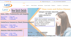 Desktop Screenshot of laratechnology.com